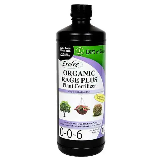 EVOLVE Rage Plus Organic Fertilizer 0-0-6