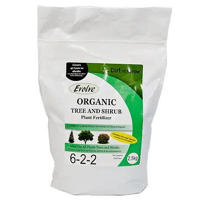 EVOLVE Organic Tree and Shrub Fertilizer 6-2-2