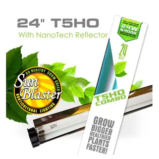 SunBlaster 24" T5 fluorescent strip Grow light