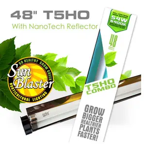 SunBlaster 48" T5 fluorescent strip Grow light