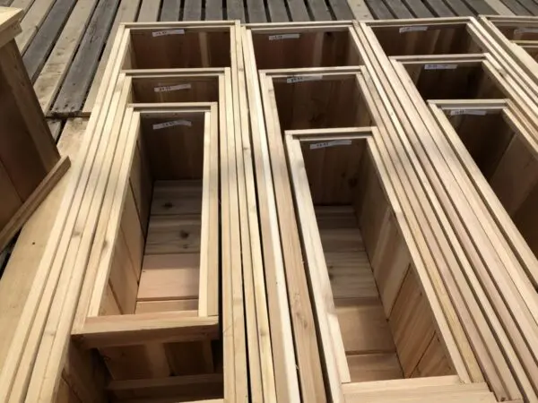 Rectangle Wooden Garden Boxes - Made in Canada - Image 2