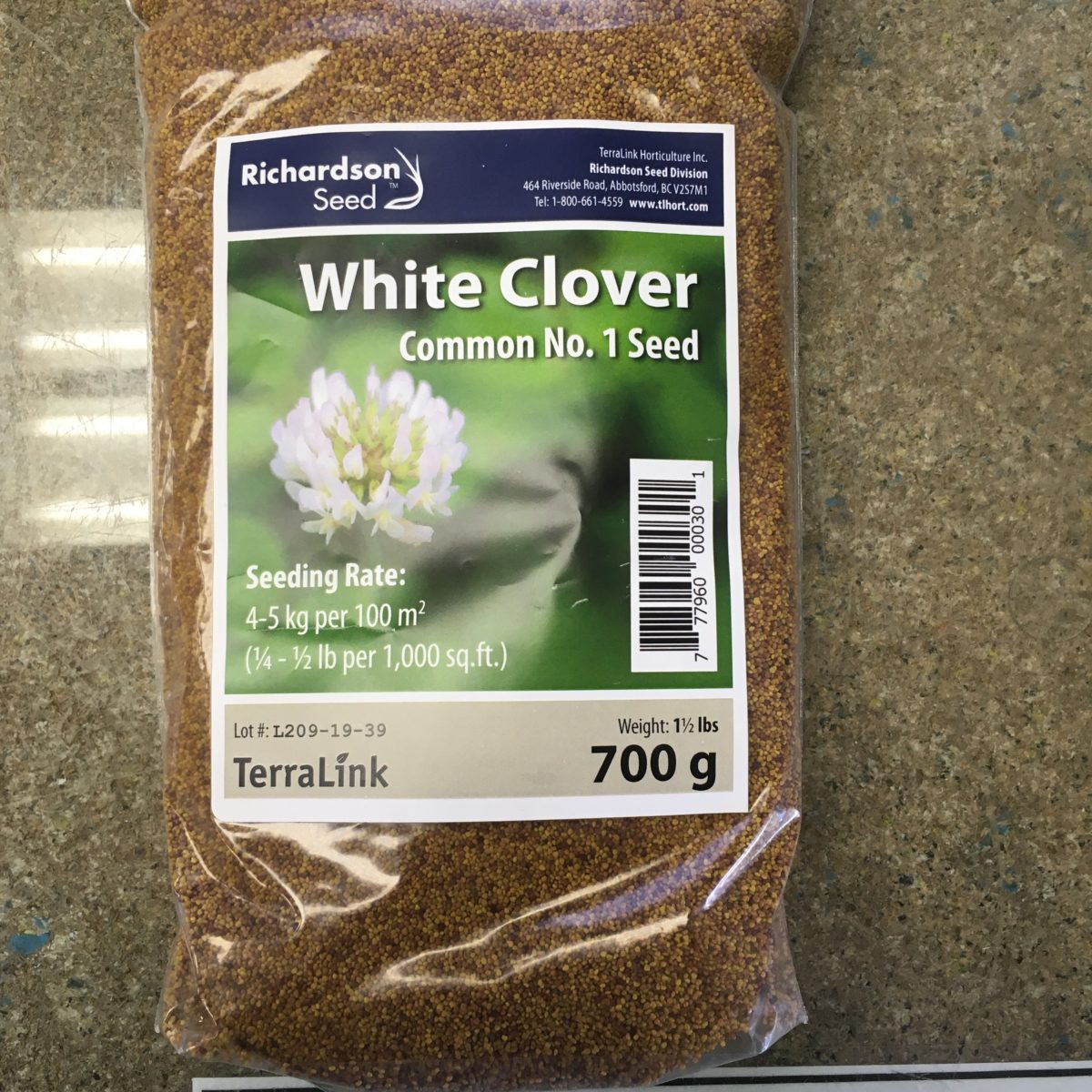 20 000 White Clover Seed 