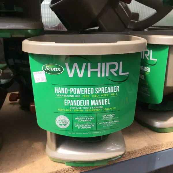 Scotts 'Whirl' Hand-Powered Spreader