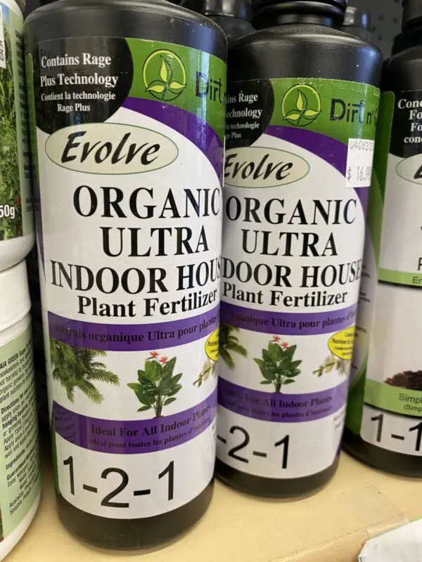 EVOLVE Organic Ultra Indoor House Plant Fertilizer 1-2-1 - Image 2
