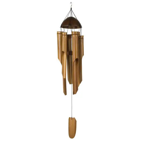 Half Coconut Bamboo Chime