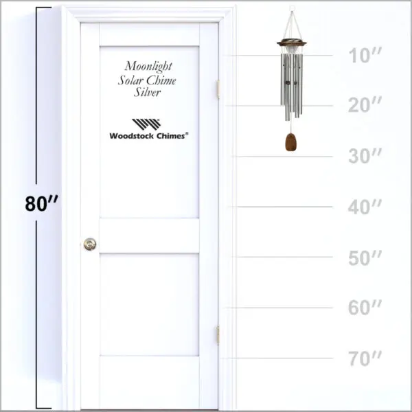 Moonlight Solar Chime (Silver) - Image 4