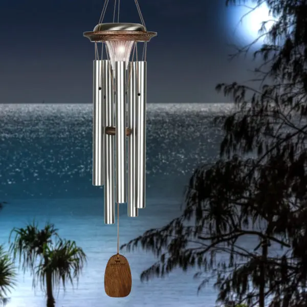 Moonlight Solar Chime (Silver) - Image 2