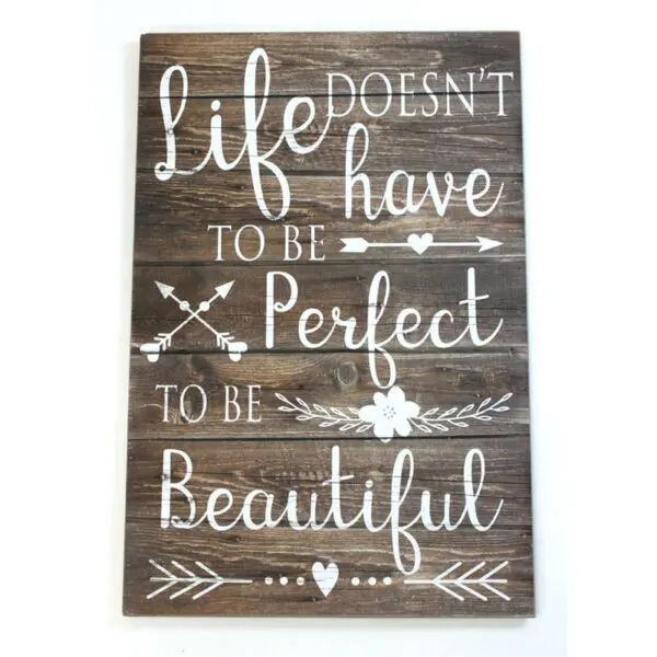 Beautiful Life Sign (Wooden)