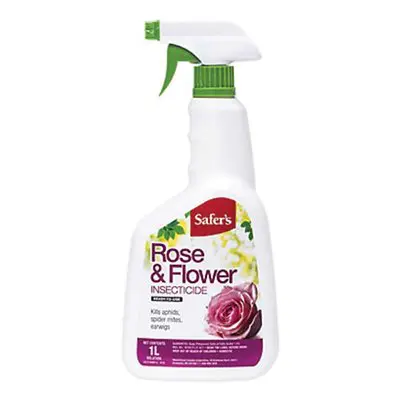 Safer's Rose and Flower Insecticide 1L