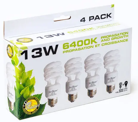 Compact fluorescent grow deals light