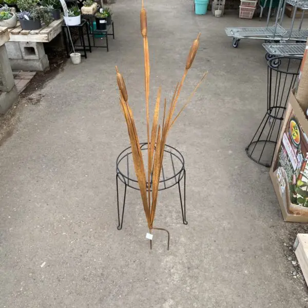 Yellow Metal Sunflower Garden Stake - Image 5