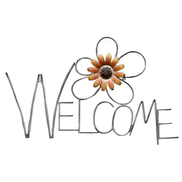 Welcome Wall Plaque