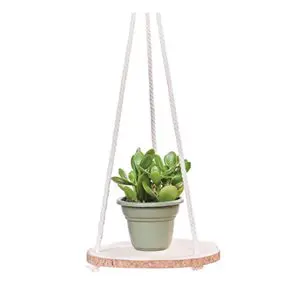10" Hanging Hardwood Plant Hanger