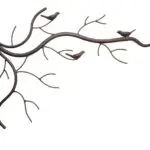 Bronze Bird & Twig Bracket - 20" - Image 2