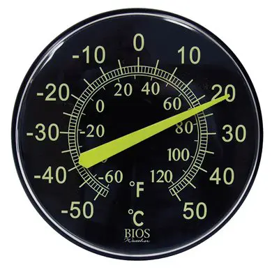 Neon 12" Dial Thermometer
