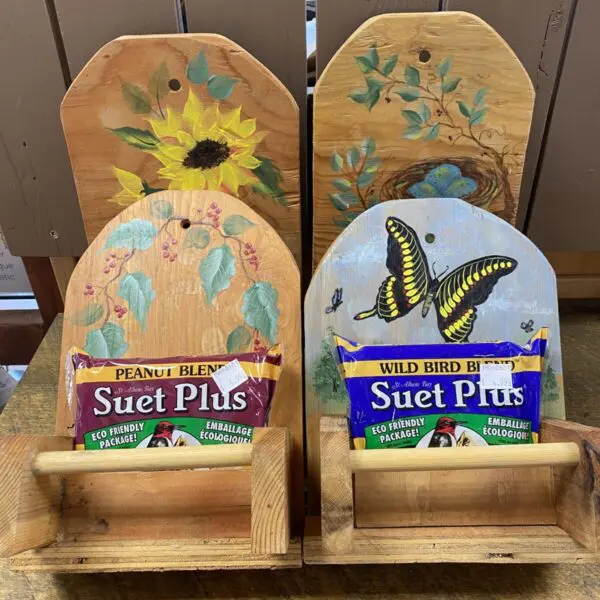Hand-Painted Suet Feeder Pack