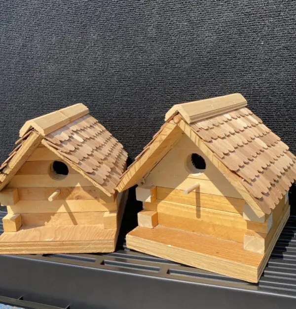Rustic Handmade Birdhouses - Image 5