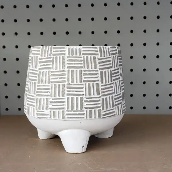 Modern Tripod Concrete Pots - Image 2