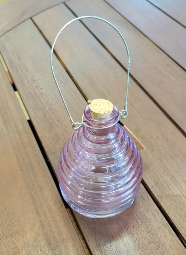 Decorative Glass Wasp Trap