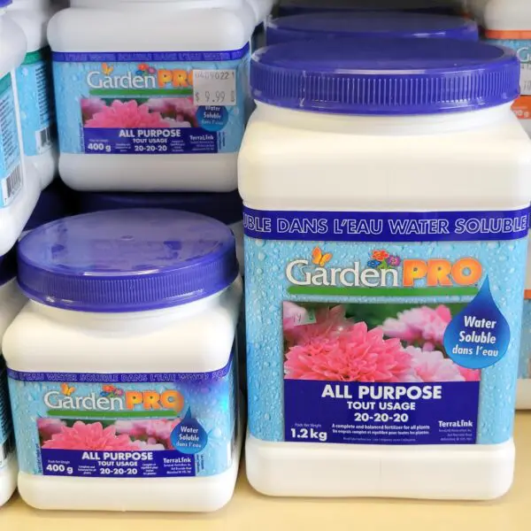 Garden Pro All Purpose fertilizer 20-20-20