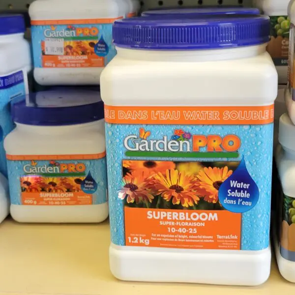 Garden Pro SuperBloom fertilizer 10-40-25