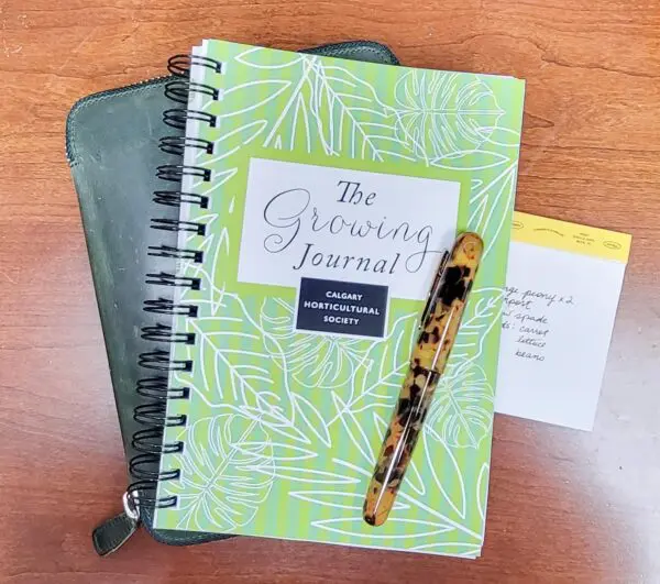 Calgary Horticultural Society Garden Journal - The Growing Journal