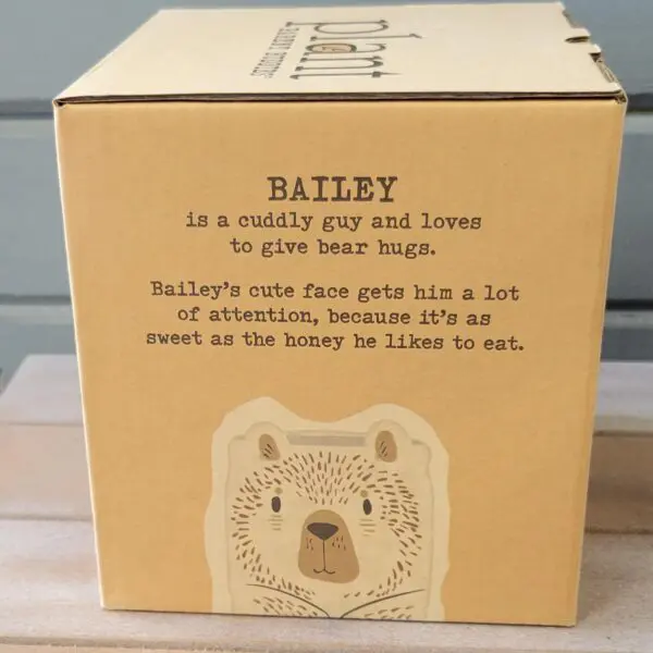 Ceramic Bear Character Planter - Bailey - Image 2