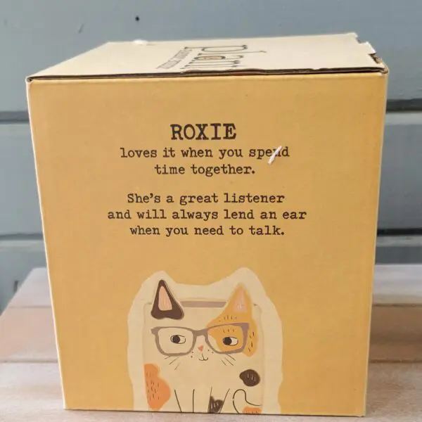 Ceramic Cat Character Planter - Roxie - Image 2
