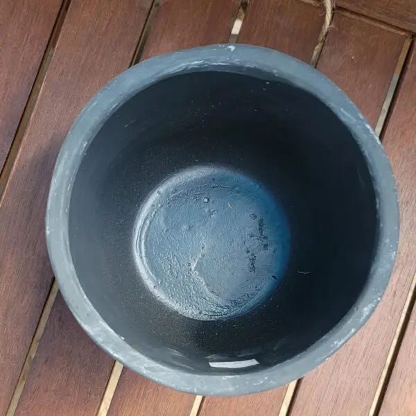 Composite textured leaf pattern plant pot - Image 2