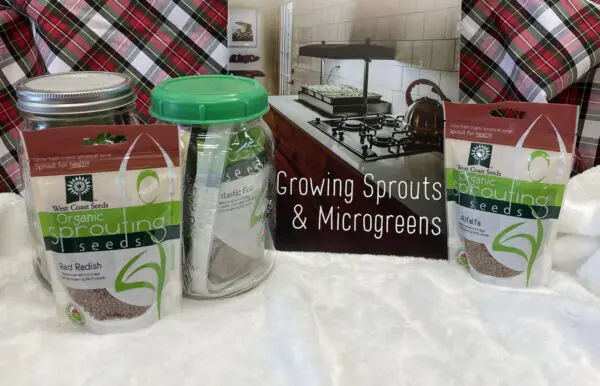 West Coast Seeds Sprouting Seed Jar Kit
