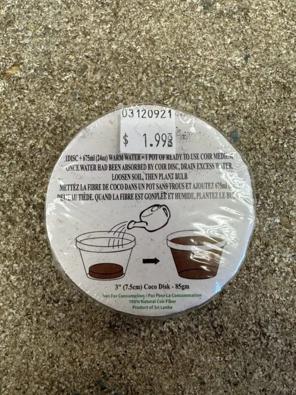 Coco Coir Disk