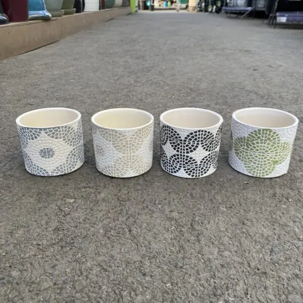 Mini Mosaic Pots