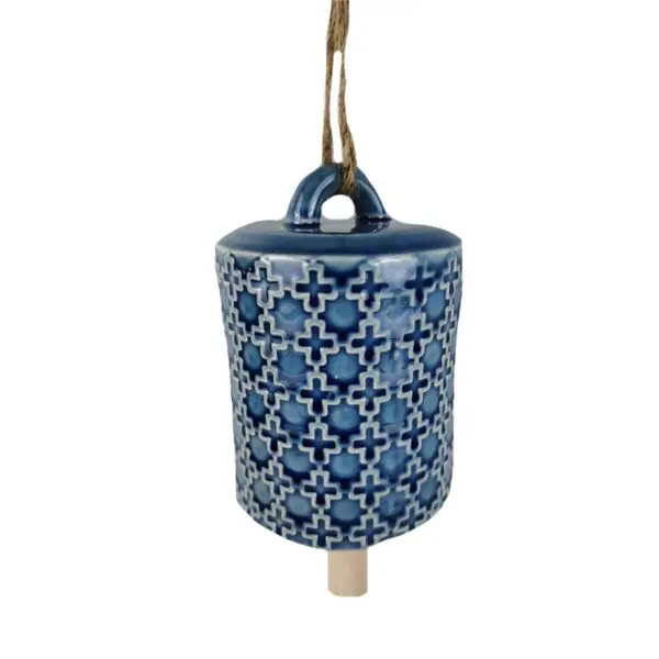 Blue Cross Tibetan Bell