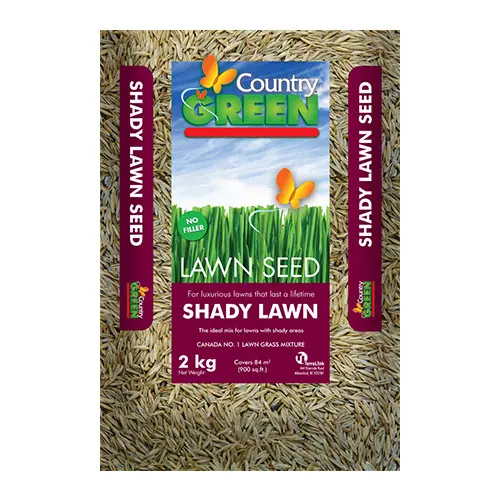 Country Green Grass Seed- Shady Lawn